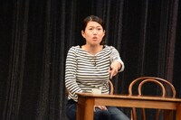 ネタコーナーに登場した横澤夏子。