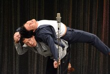 ネタコーナーに登場した天竺鼠。