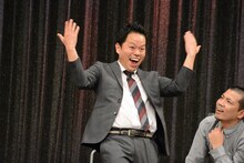 CMの反応のよさに喜ぶダイアン津田。