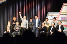 優勝した瞬間の天竺鼠。