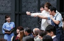 ラフレクラン応援団のスカイサーキット、まんじろう大寺。