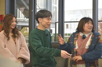 左から村瀬紗英、インパルス板倉、森三中・黒沢。