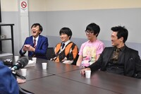 反省会の様子。