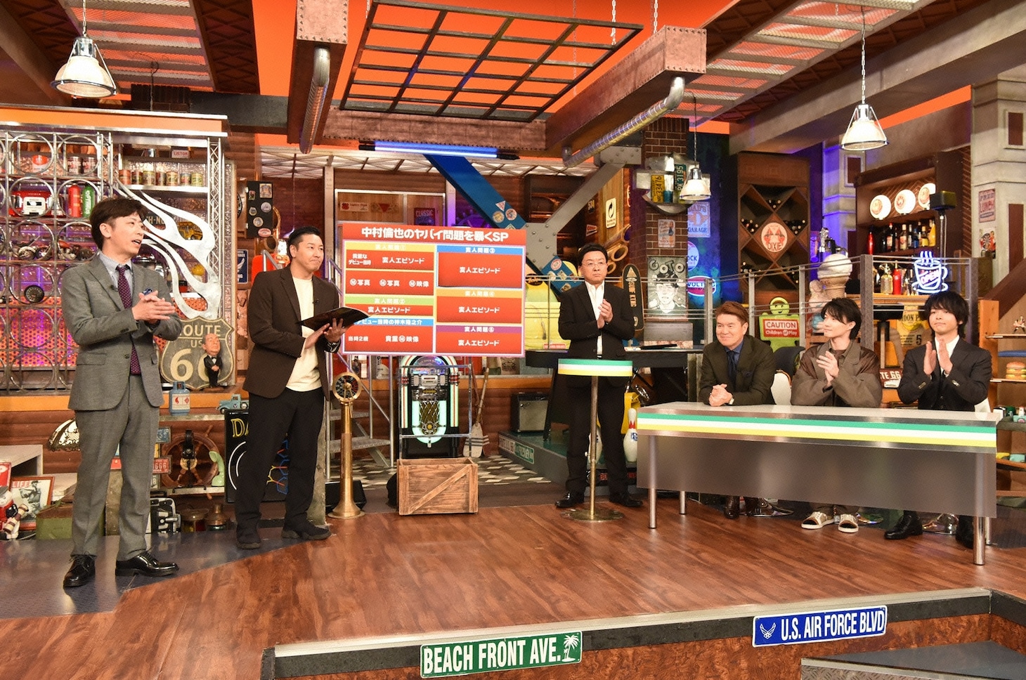 「ウチのガヤがすみません！」のワンシーン。(c)日本テレビ