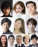 「ウエスト・サイド・ストーリー」Season3に出演するエレキコミックやつい（下段右から2人目）、かもめんたる槙尾（下段右端）。