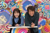 （左から）弘中綾香アナ、ネプチューン堀内。(c)テレビ朝日