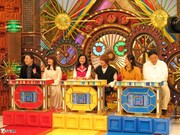 「脳がドバッと活性化クイズ!! 陣取りクロスワード」のワンシーン。(c)テレビ大阪