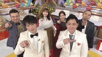 「凄技！仮スマ動画」の出演者たち。(c)日本テレビ