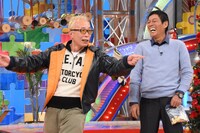 左から所ジョージ、明石家さんま。(c)日本テレビ