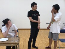 稽古中のザ・プラン9。