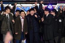 敗者復活戦から決勝進出を決めた和牛。(c)M-1グランプリ事務局