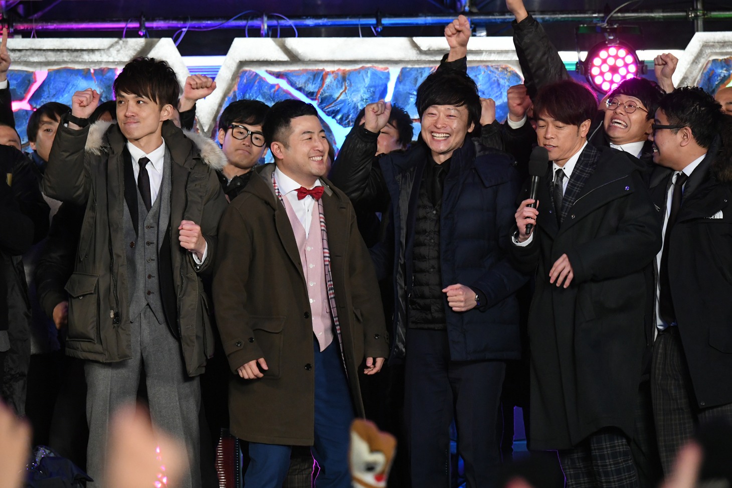 敗者復活戦から決勝進出を決めた和牛。(c)M-1グランプリ事務局