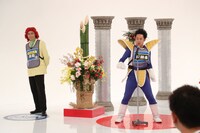 （左から）アイデンティティ田島とR藤本。(c)関西テレビ