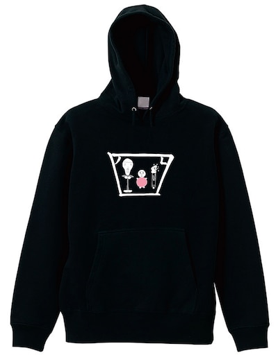 四千頭身のオリジナルパーカー。