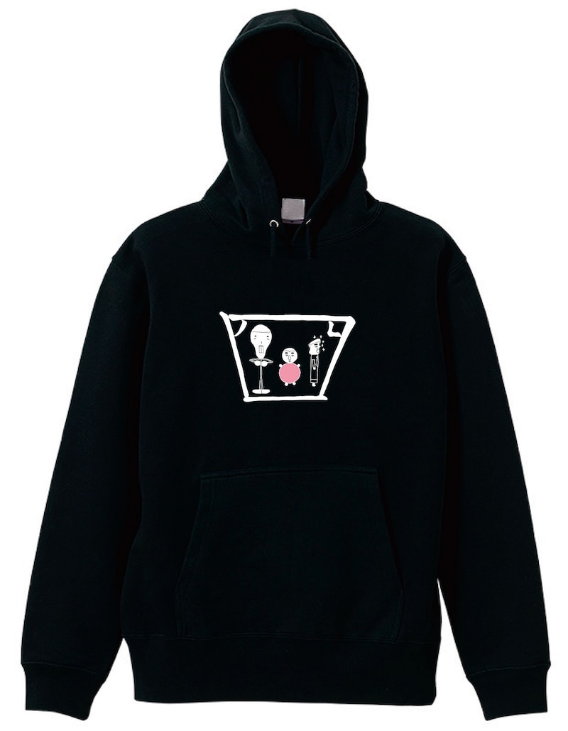 四千頭身のオリジナルパーカー。