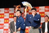 決めの部分で喉にタンが絡むすゑひろがりず三島。