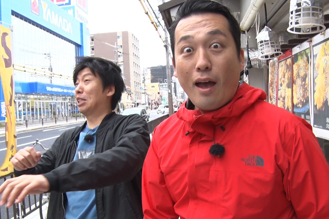 10万歩目指して歩く藤崎マーケット。