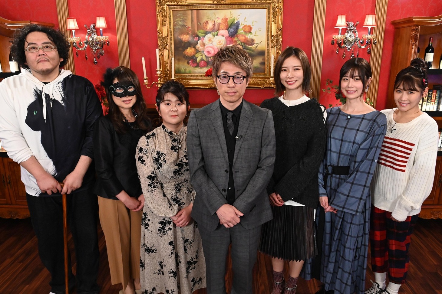 「THE 的中王2020」の出演者たち。(c)中京テレビ