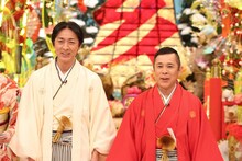 「第53回新春！爆笑ヒットパレード2020」MCのナインティナイン。写真は昨年放送時のもの。(c)フジテレビ