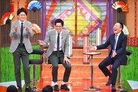 中田カウス（右）とトークするトット。