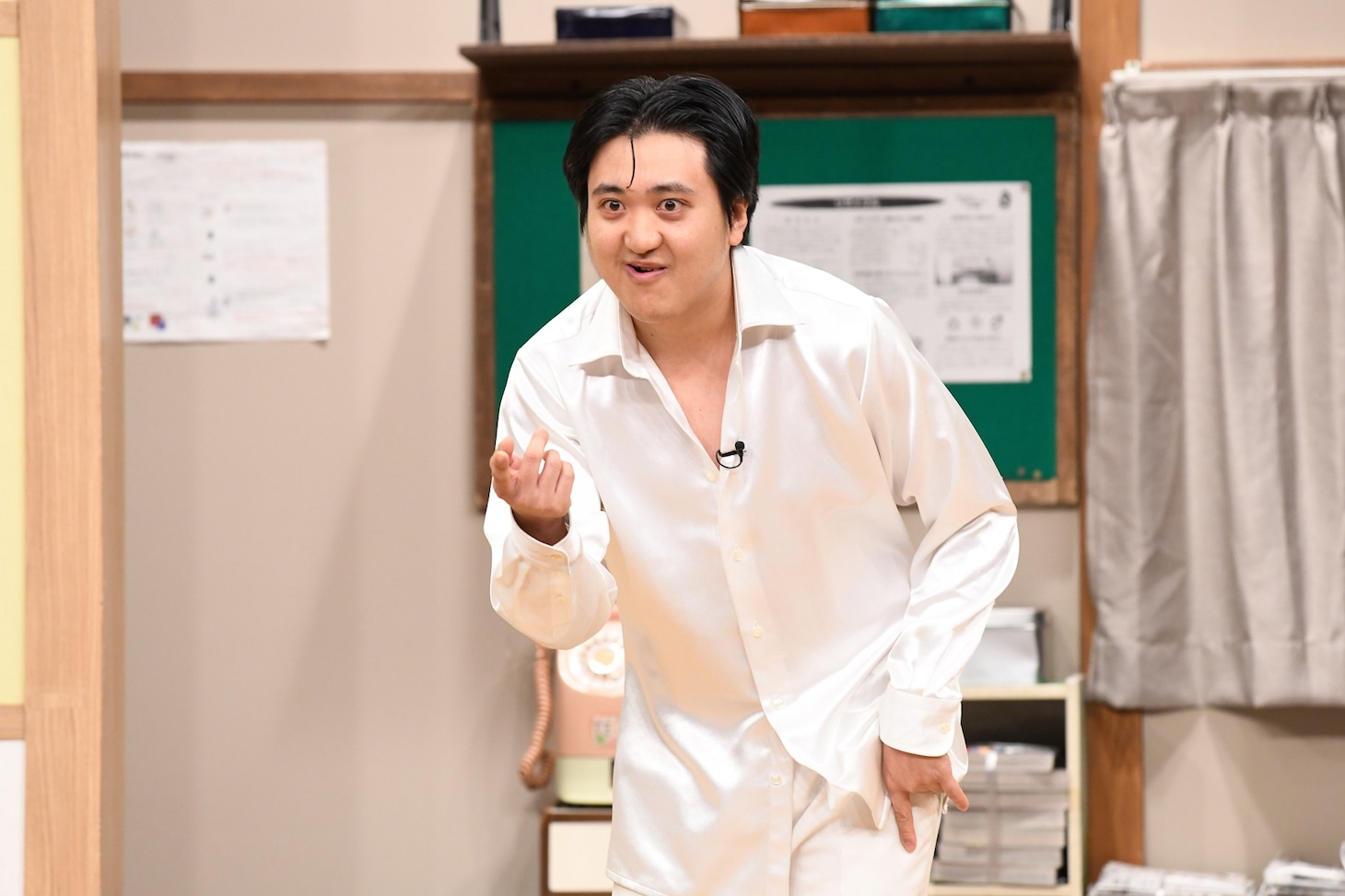 カカロニ栗谷 (c)日本テレビ