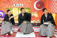 （左から）爆笑問題・太田、くりぃむしちゅー上田、浜ロン。(c)中京テレビ