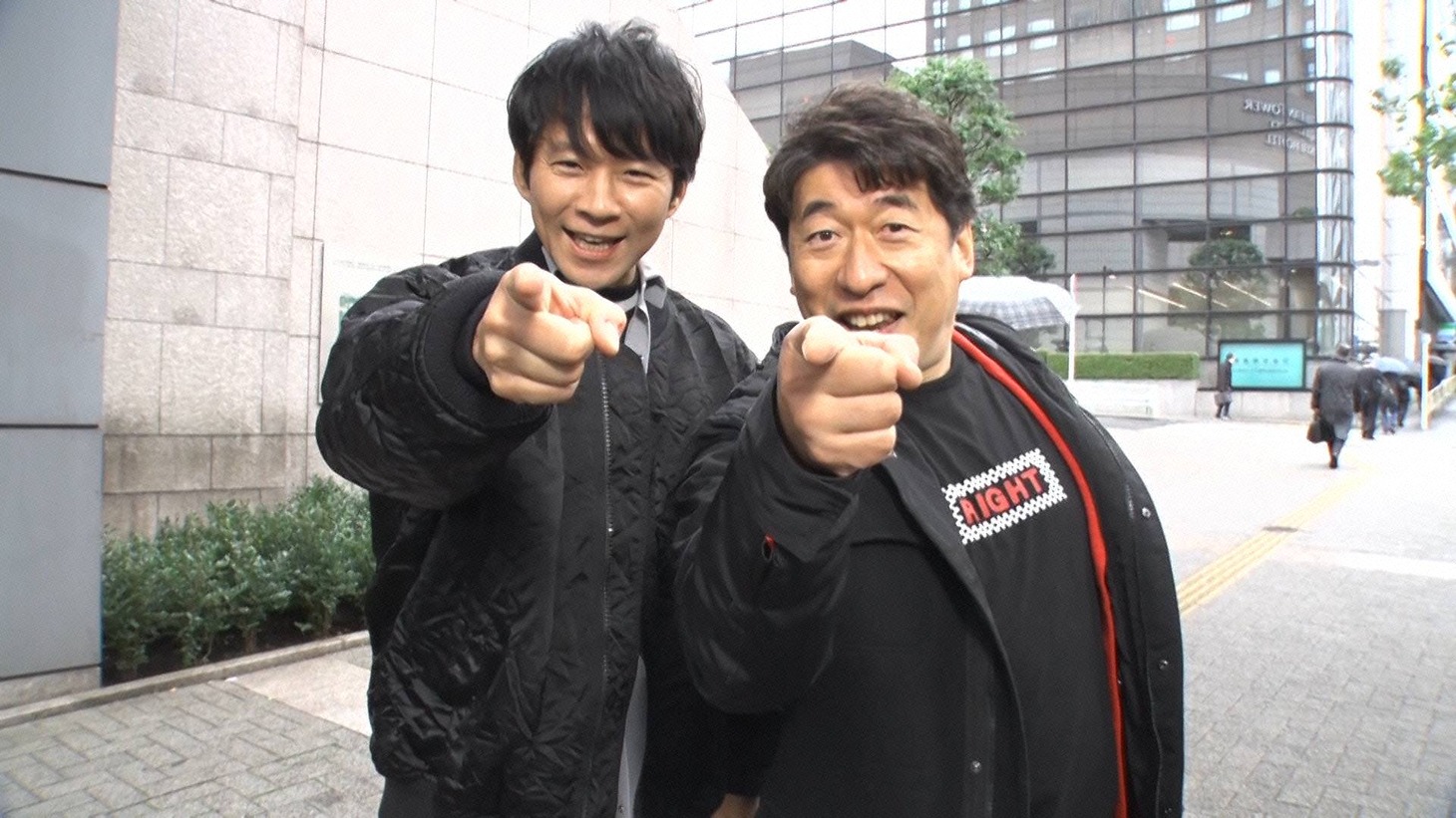 （左から）アンジャッシュ渡部、ダチョウ倶楽部・寺門ジモン。(c)フジテレビ