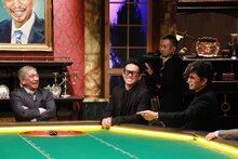 （左から）松本人志、宮川大輔、GACKT。(c)フジテレビ