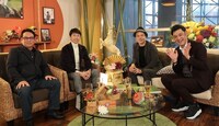 左から安藤勝己、武豊、シャンプーハット。(c)関西テレビ
