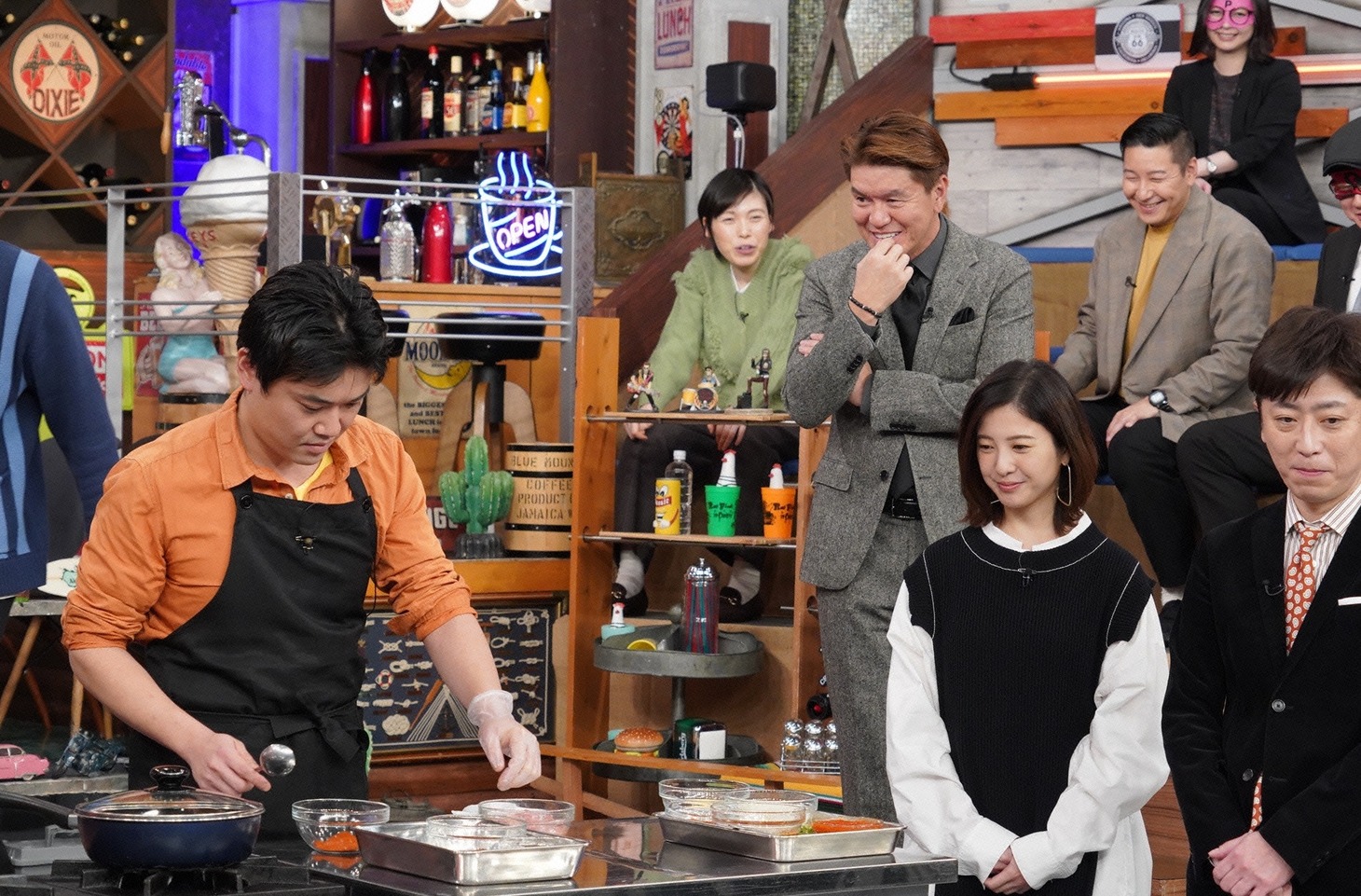 「ウチのガヤがすみません！」のワンシーン。(c)日本テレビ