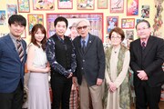 「すじがねファンです！ゴールデンSP」に出演する（左から）劇団ひとり、指原莉乃、今田耕司、山田洋次、倍賞千恵子、前田吟。(c)テレビ朝日