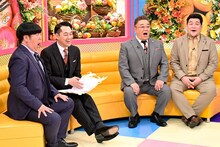 （左から）バナナマン、サンドウィッチマン。(c)TBS