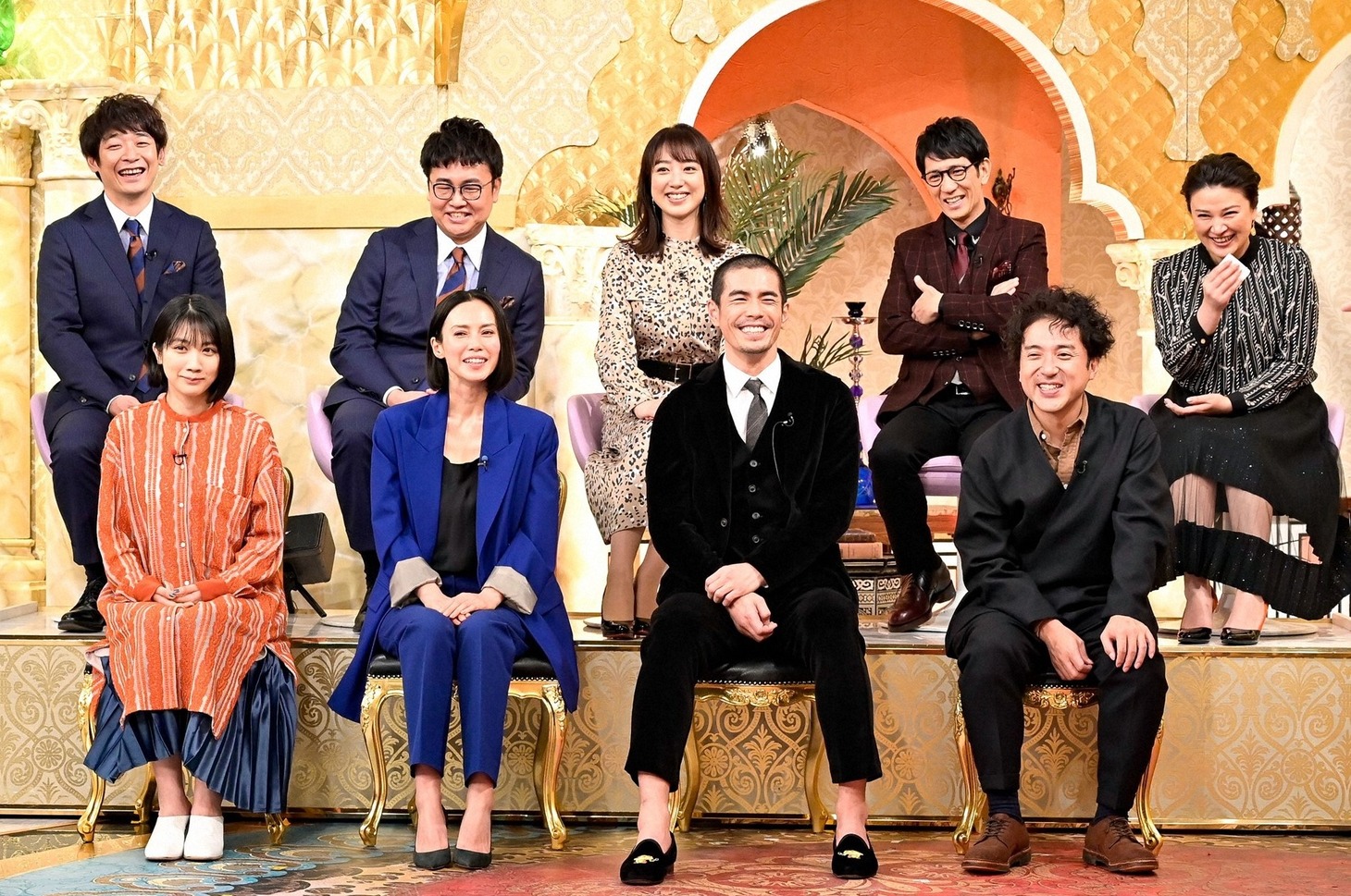 「櫻井・有吉THE夜会」の出演者たち。(c)TBS