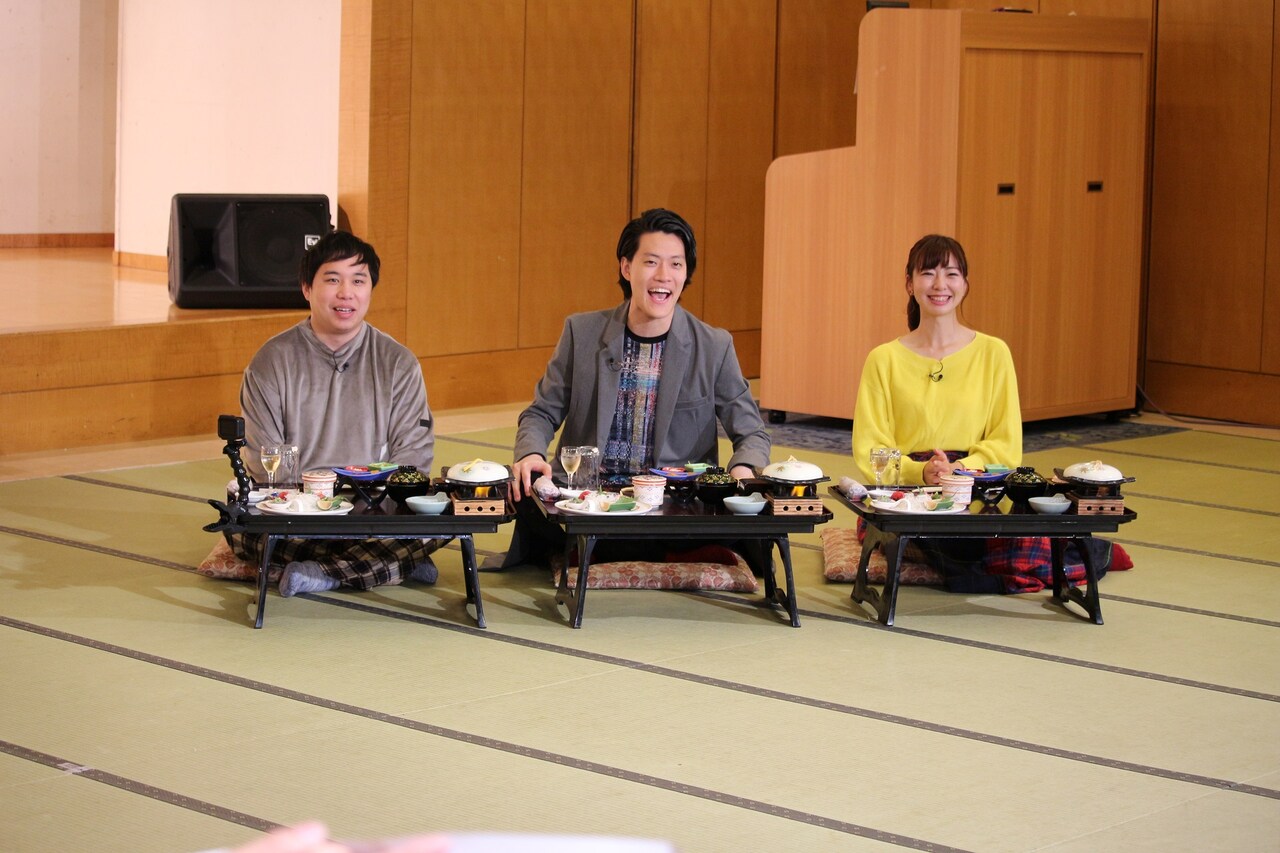 「冒険発掘バラエティ 霜降り明星のあてみなげ」のワンシーン。(c)静岡朝日テレビ