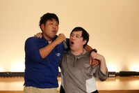 「冒険発掘バラエティ 霜降り明星のあてみなげ」のワンシーン。(c)静岡朝日テレビ