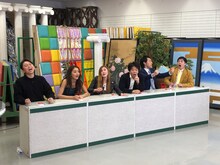 （左から）有吉弘行、池田美優、納言・薄幸、宮下草薙、霜降り明星せいや。(c)テレビ朝日