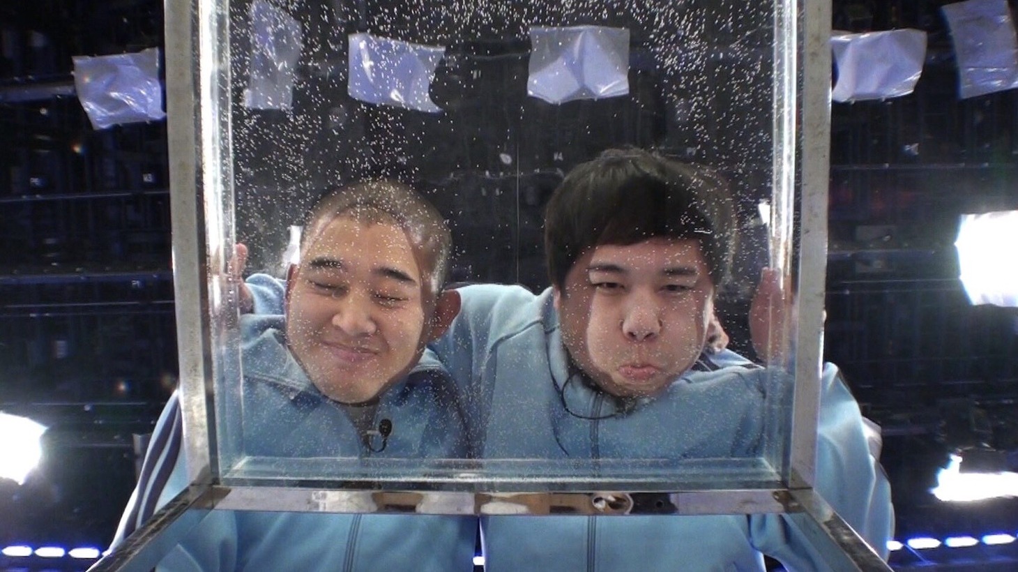 （左から）四千頭身・後藤、霜降り明星せいや。(c)テレビ朝日