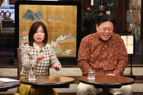 （左から）大久保佳代子、伊集院光。(c)フジテレビ