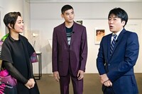 （左から）内田也哉子、UTA、安住紳一郎アナ。(c)TBS