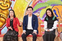 （左から）ハイヒール・リンゴ、月亭八光、平祐奈。(c)関西テレビ