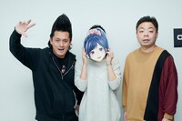 左からミサイルマン岩部、里見U、ダイアン・ユースケ。