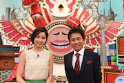 「そんなコト考えた事なかったクイズ! トリニクって何の肉!?」MCの浜田雅功、アシスタントのヒロド歩美アナ(左)。(c)ABCテレビ
