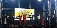 「MBSラジオ演芸 第八回ヤングスネーク杯」の様子。
