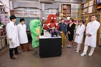 「でんじろうのTHE実験」SPのワンシーン。(c)フジテレビ