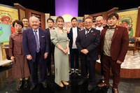「ものほん ～ウワサの東北見聞録～」の出演者たち。(c)NHK