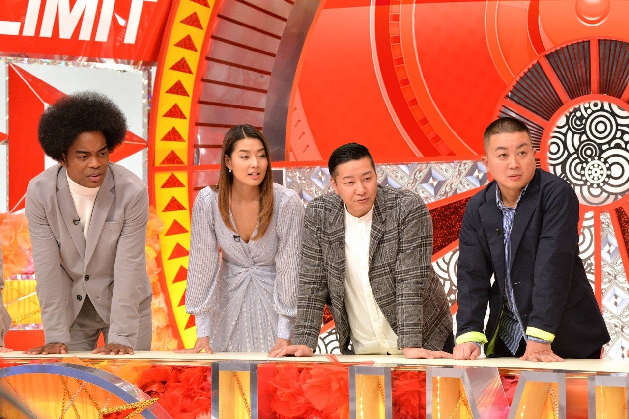 （左から）副島淳、すみれ、チョコレートプラネット。(c)フジテレビ