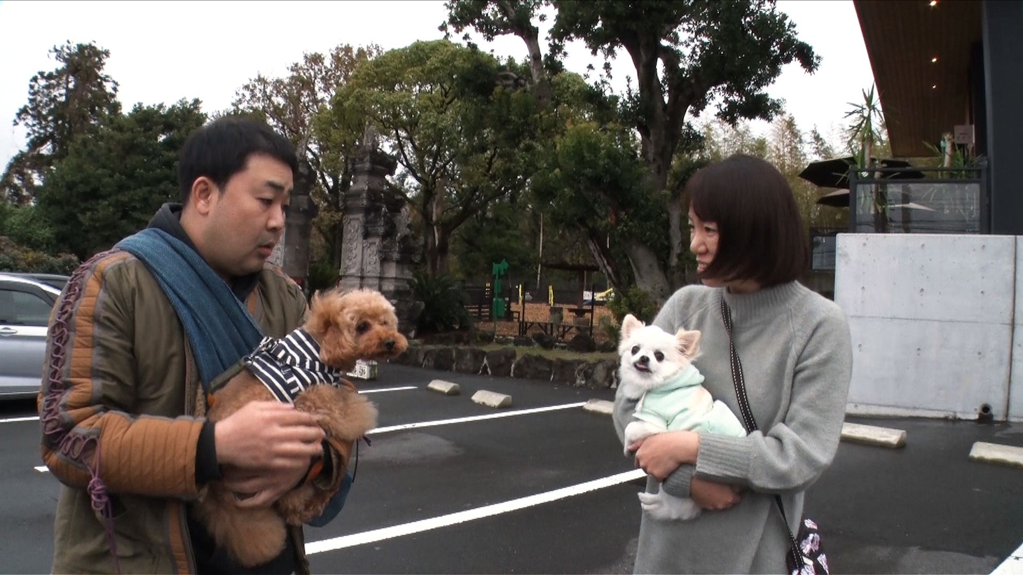 フット岩尾の相席旅のワンシーン。(c)ABCテレビ