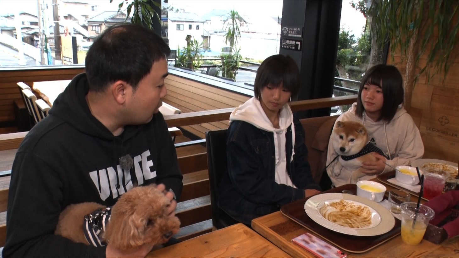 フット岩尾の相席旅のワンシーン。(c)ABCテレビ