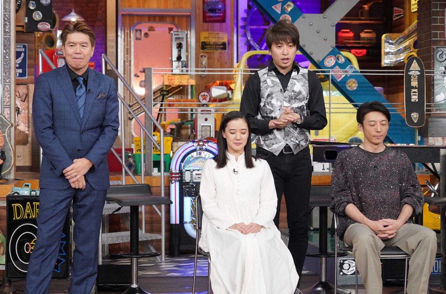 「ウチのガヤがすみません！」のワンシーン。(c)日本テレビ