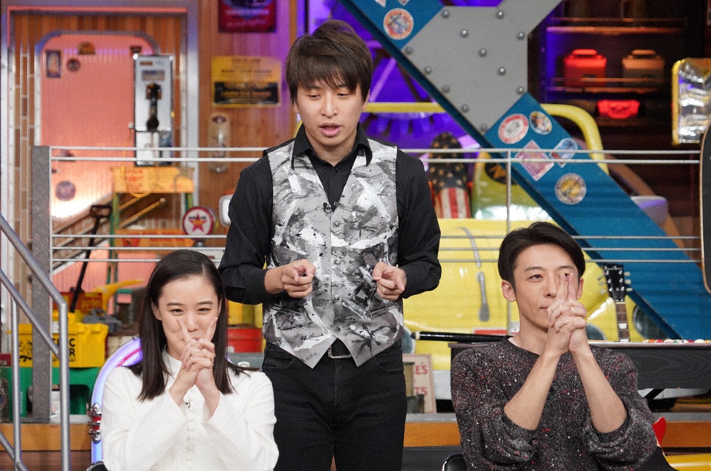 「ウチのガヤがすみません！」のワンシーン。(c)日本テレビ